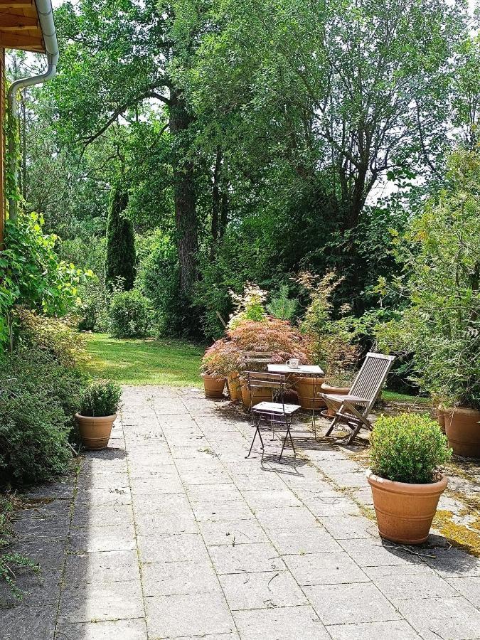 Apartment Unterm Dach Mit Kleinem Seeblick Münsing エクステリア 写真